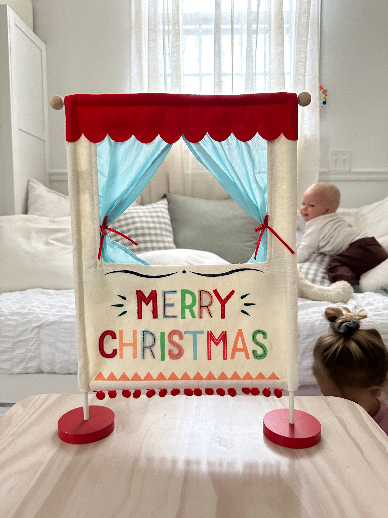 Christmas puppet theater 

#LTKkids #LTKHoliday #LTKHolidaySale