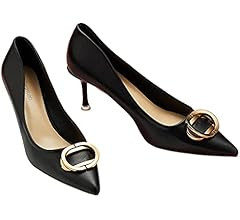 Amazon.com | C.Paravano Low Heels for Women I Red Low Heels I Red Pumps I Women's Pumps I Kitten Hee | Amazon (US)