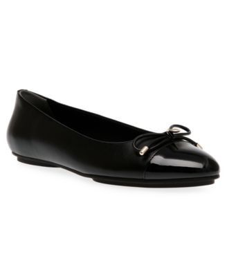 Anne Klein Women's Luci Cap Toe Ballet Flats - Macy's | Macy's