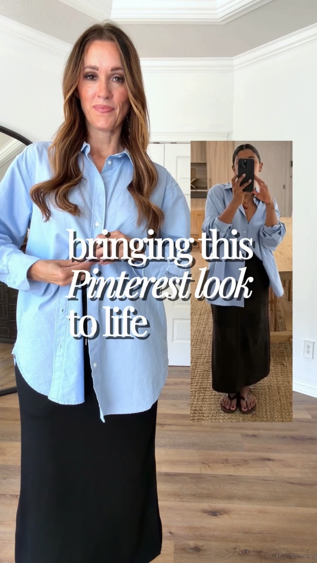 Even shopped my closet for this one!

Sizing:
Skirt-medium
Blue button up-medium 

Casual outfit | maxi skirt | Pinterest inspo | 



#LTKOver40 #LTKgrwm #LTKootd