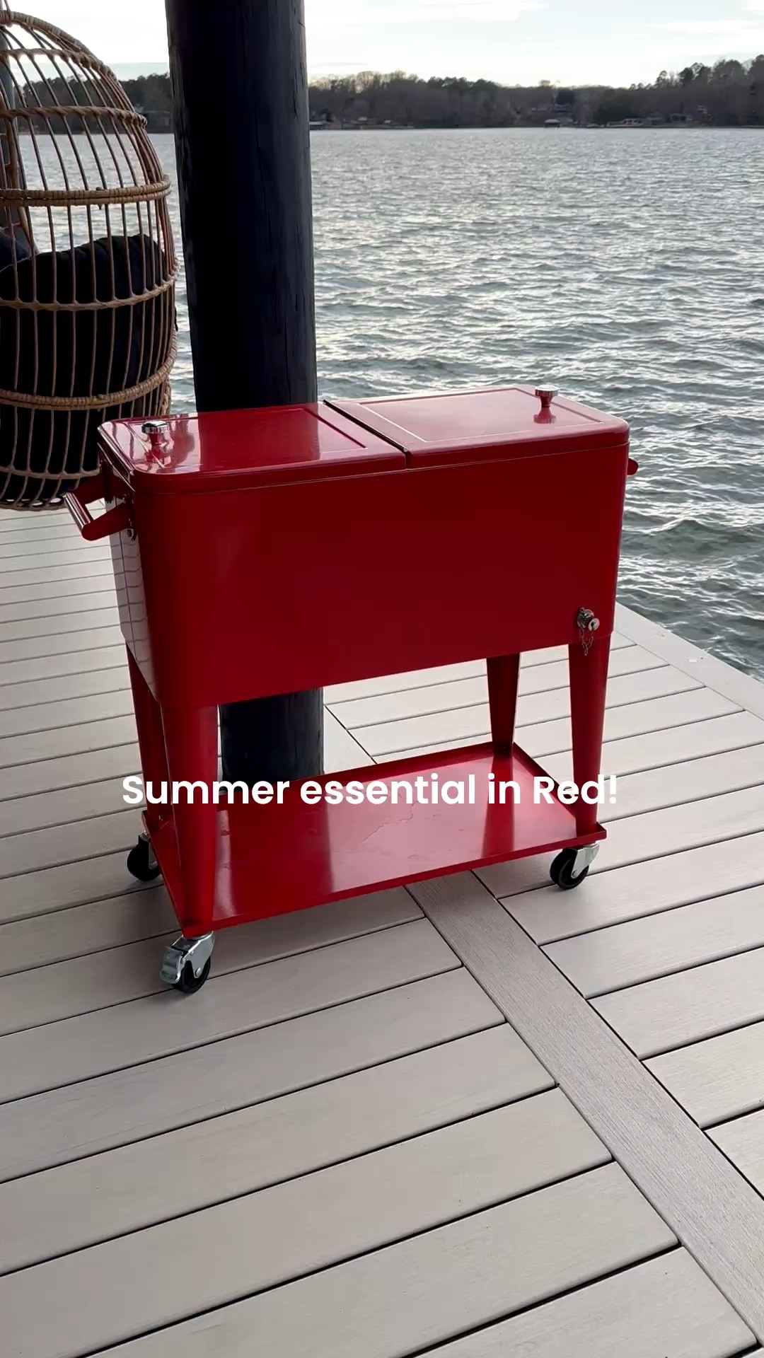 The cutest patio ice chest with bottle opener! Love the red but comes in other colors. @Wayfair

#LTKSeasonal #LTKHome #LTKmomlife