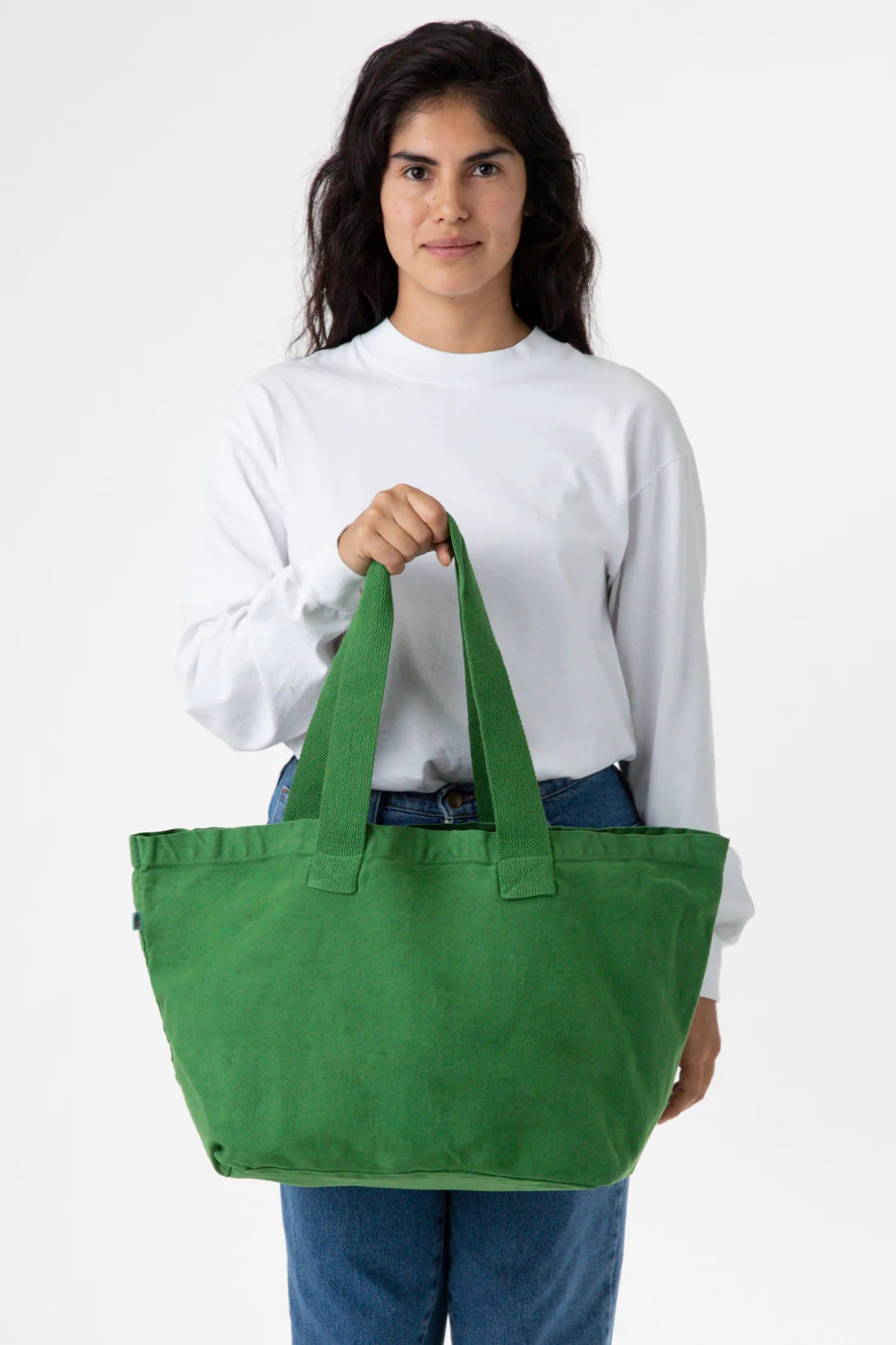 BD07 - Bull Denim Essential Tote Bag | Los Angeles Apparel