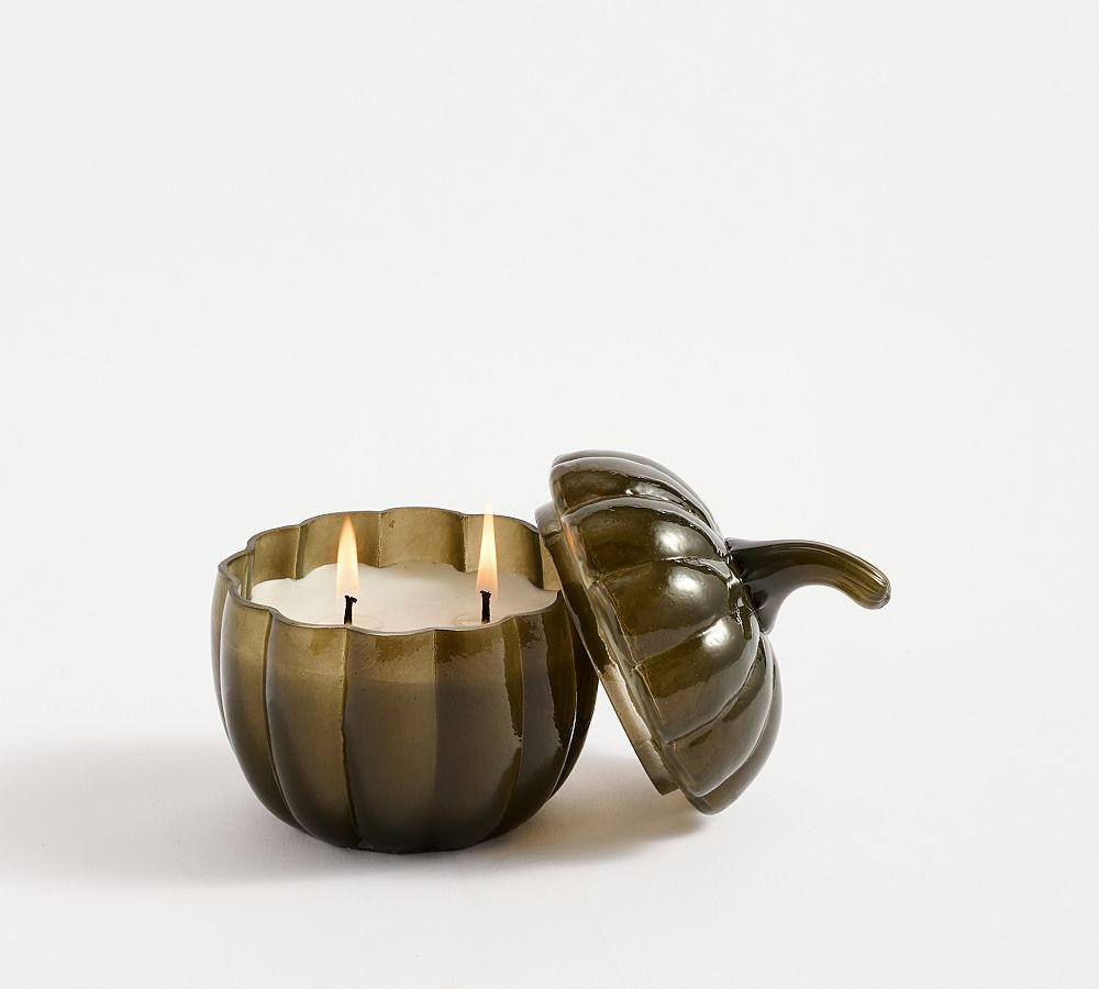 Figural Pumpkin Candle | Pottery Barn (US)