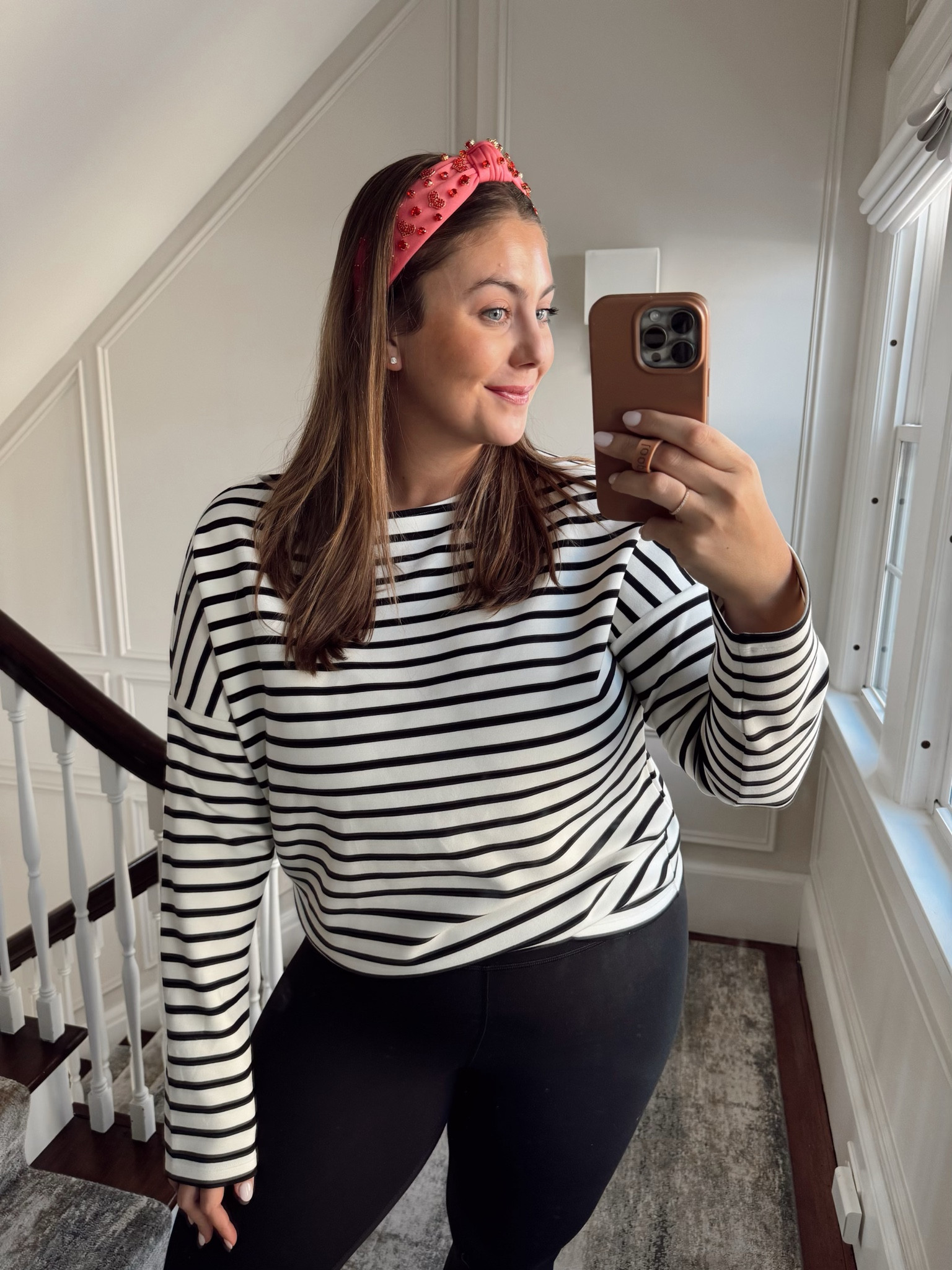 Valentine’s Day inspired headband! Comes in several colors and styles. Wearing size 1X in top & pants, use code CARALYN10 at Spanx. 

#LTKmidsize #LTKSeasonal #LTKstyletip