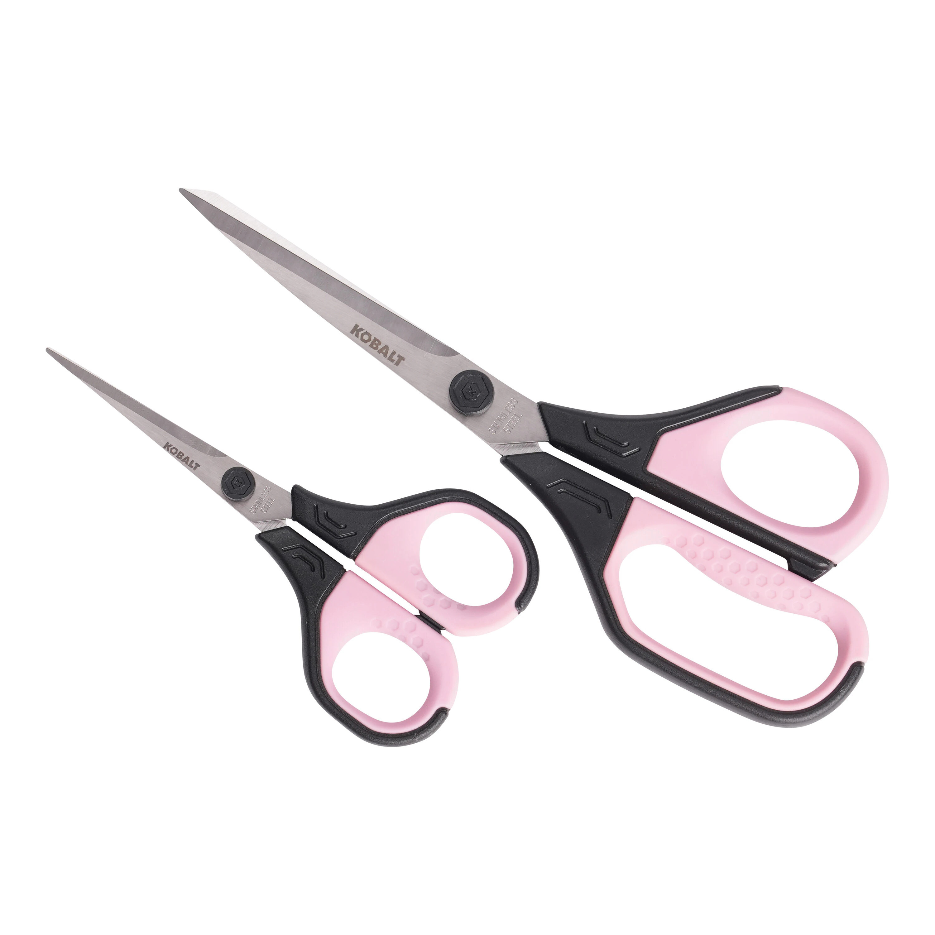 Kobalt 4.5-in Stainless steel non-slip soft grip Scissors one_size | 56270 | Lowe's