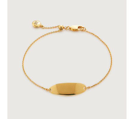 Nura Tiny Fine Chain Bracelet | Monica Vinader (US)