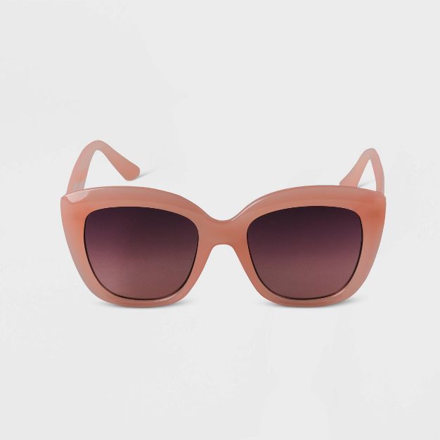 Women's Oversized Cat Eye Sunglasses - A New Day™ | Target