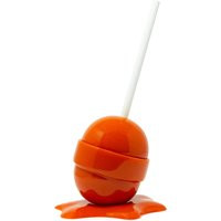 Large Resin Red Orange Melting Blow Pop Popsicle Lollipop Art Sculpture With Base - Candy Costume Ac | Etsy (US)