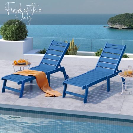 Who is ready for summer?! We sure are! 
These lounge chairs are vibrant and great for relaxing in the warm weather  

#LTKFamily #LTKActive #LTKHome