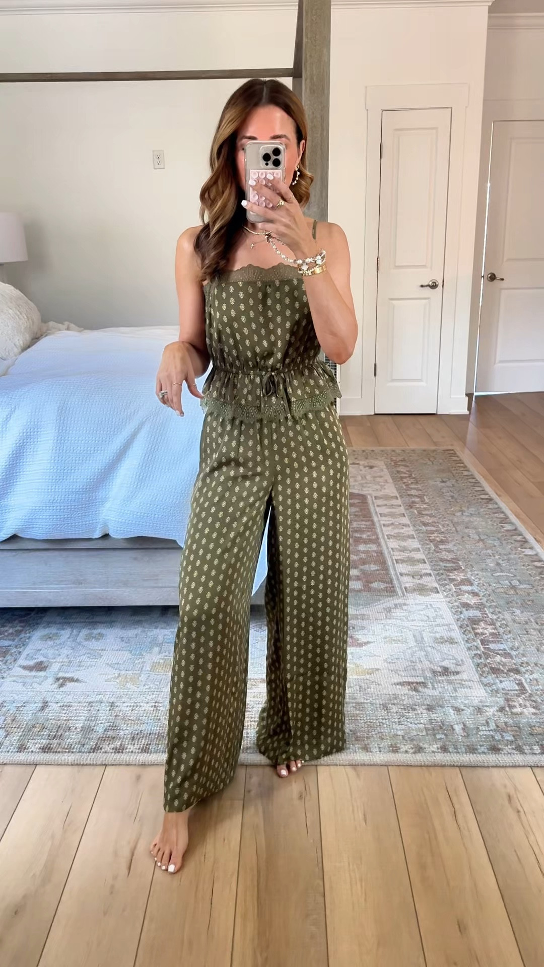 New target arrivals I am loving for spring and summer. Matching pajama set. Target pajamas. Satin pajamas. I love these luxe oajamas!! XS short in pants and XS in top. These are SO nice! 

#LTKPetite #LTKTravel #LTKootd