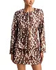 Aqua Crewneck Peplum Hem Jacket - Exclusive | Bloomingdale's (US)