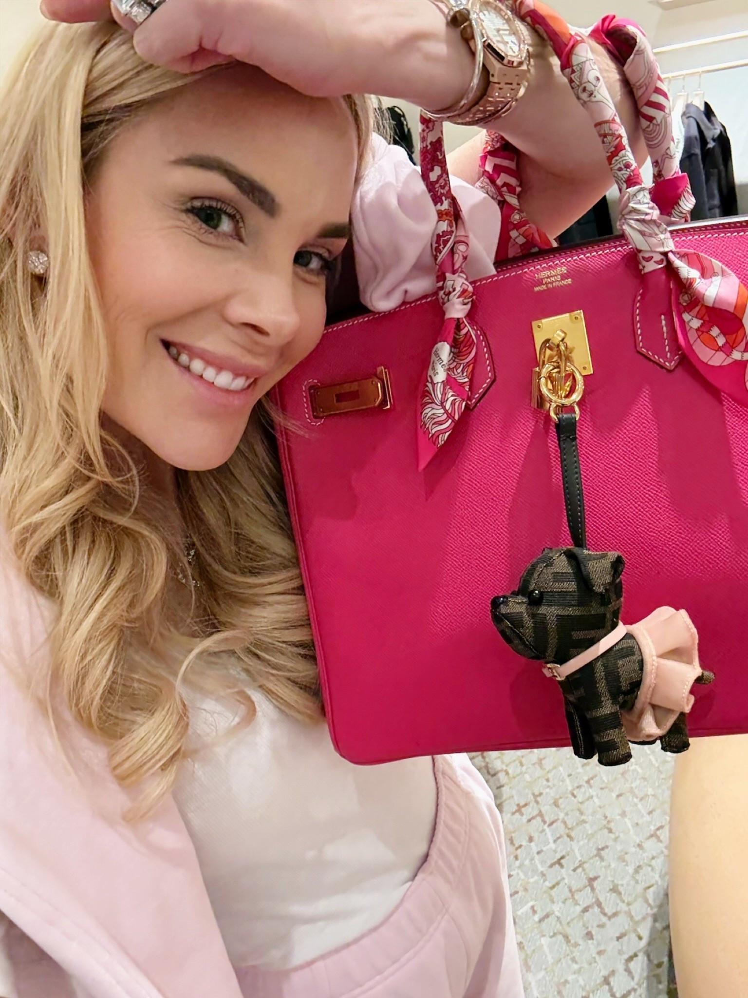 Newest accessory!! Currently available in select Fendi boutiques! Linked a few similars 💘💘💘