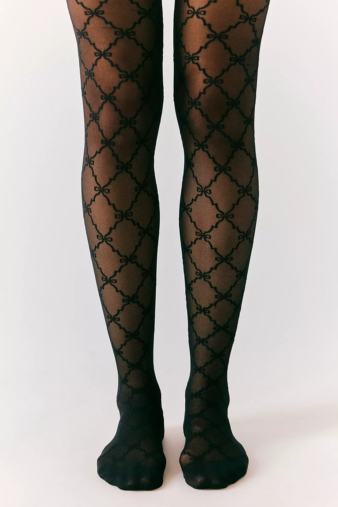 Ribbon Chain Tights | Free People (Global - UK&FR Excluded)
