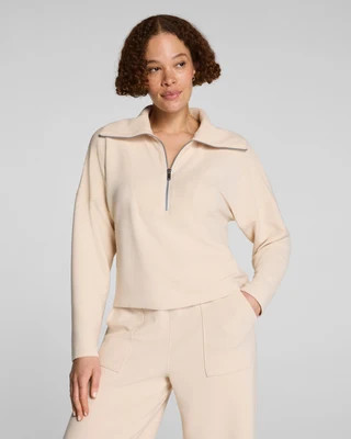 SPANX AirEssentials® French Rib Half Zip | Spanx