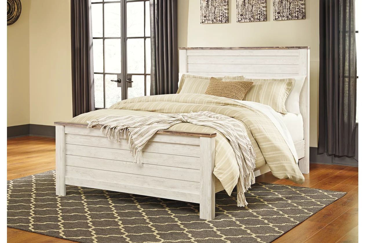 Willowton Queen Panel Bed | Ashley Homestore