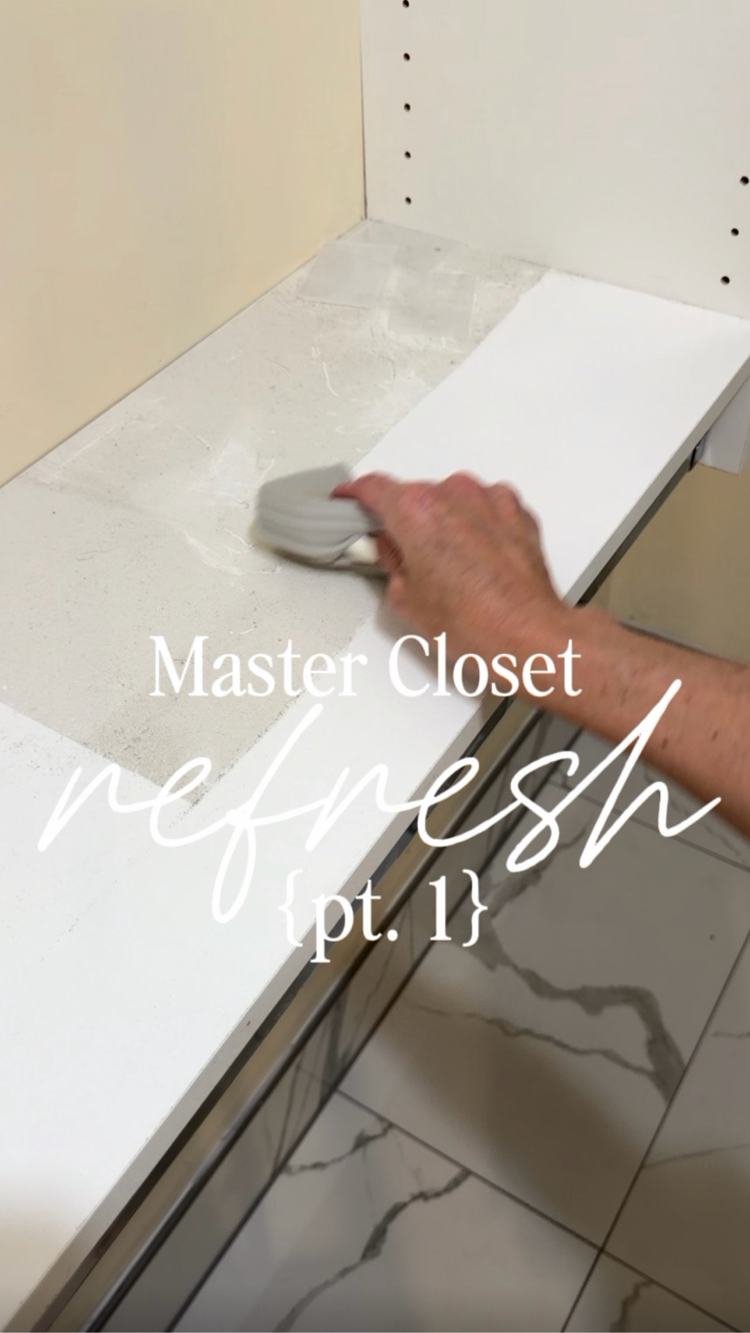 Closet reset after our tile project because the dust was next level 😅 Starting from scratch before the fun part — organizing + styling. If you’ve been putting off a space in your home, this is your sign to just start 🤍 #LTKhome
#cleanwithme #closetcleanout #homereset #realhome #messyhousemotivation #cleaningtips #homeorganization #beforetheafter #ltkhome #pinteresthome
