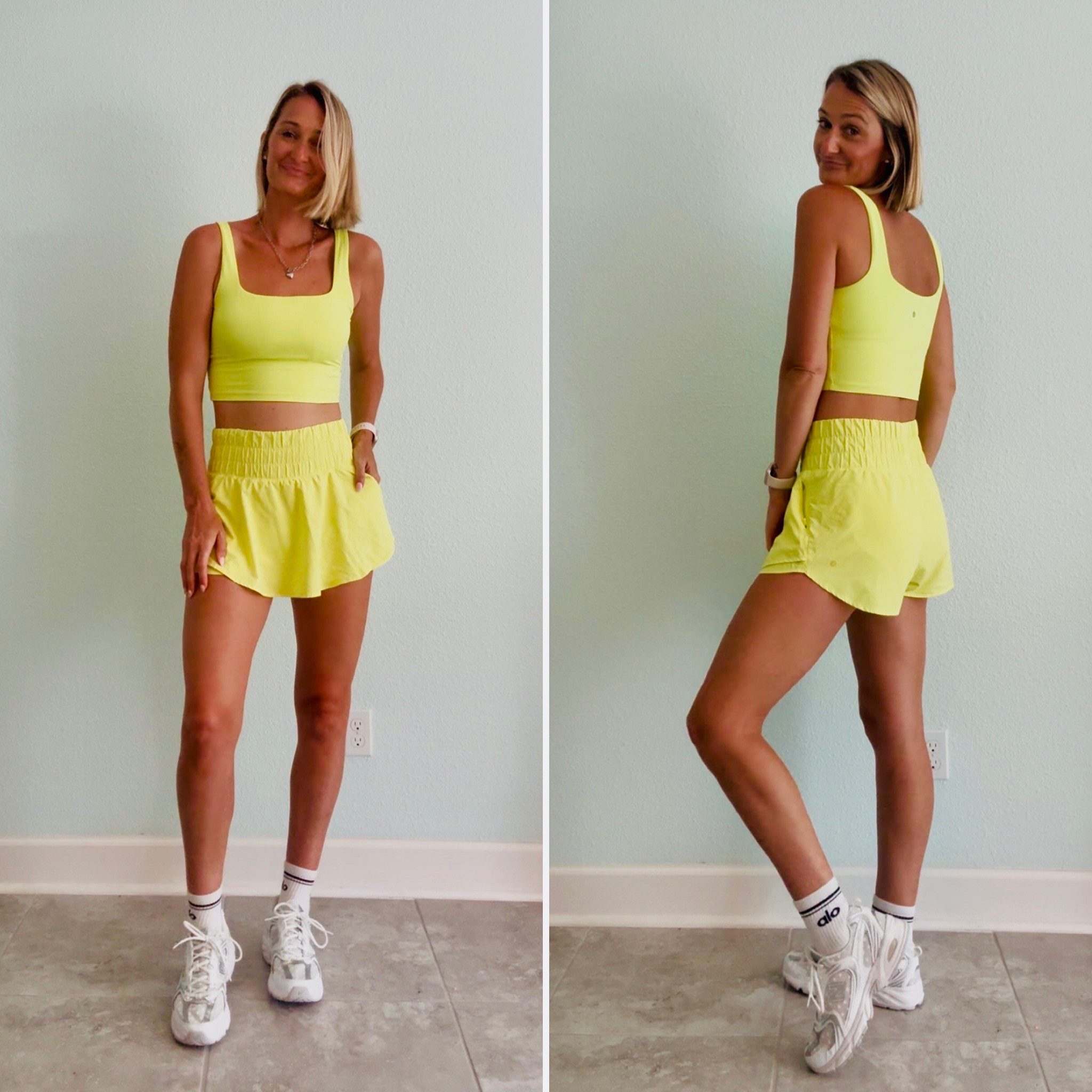Crz yoga outfit!! The best lululemon dupe top/sports bra! 

Skort and tank: medium
Shoes: 10

#crzyoga#activewearoutfit

#LTKShoeCrush #LTKActive #LTKFindsUnder50