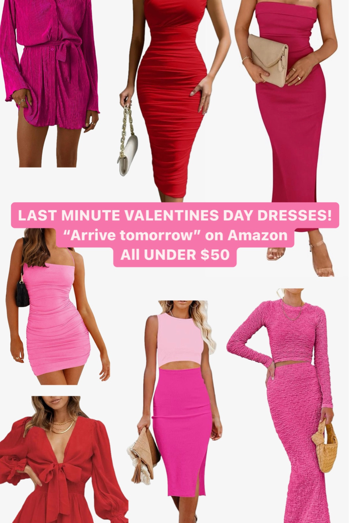 Valentine’s Day dresses that arrive tomorrow! All under $50!!

#LTKfindsunder50 #LTKbeauty #LTKSeasonal