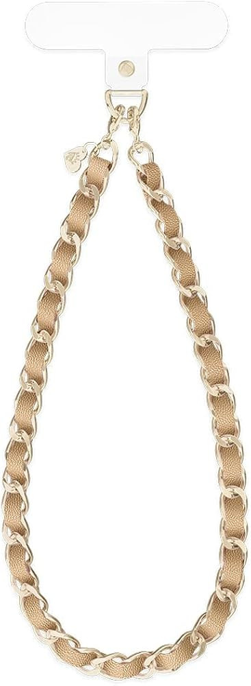 VELVET CAVIAR Leather Chain Phone Charm Wrist Strap - Cute Lanyard Accessory for Women - Fits all... | Amazon (US)