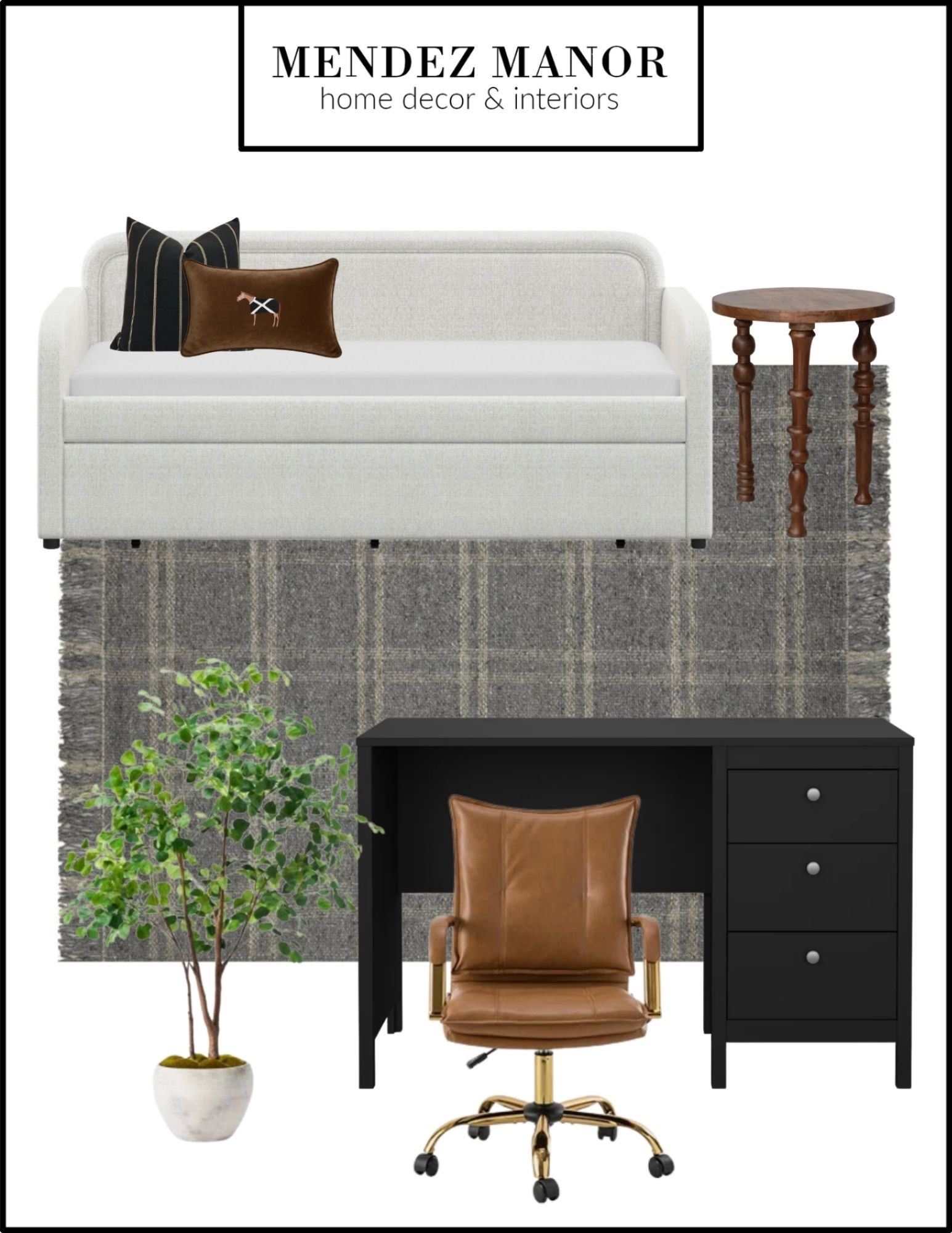 The upholstered daybed in the design is the Juliet Twin Boucle daybed from Walmart and is under $350! It has a trundle bed that pulls out for extra guests. 

Perfect for a bedroom, home office or guest room! 

#LTKHome #LTKSaleAlert #LTKOver40