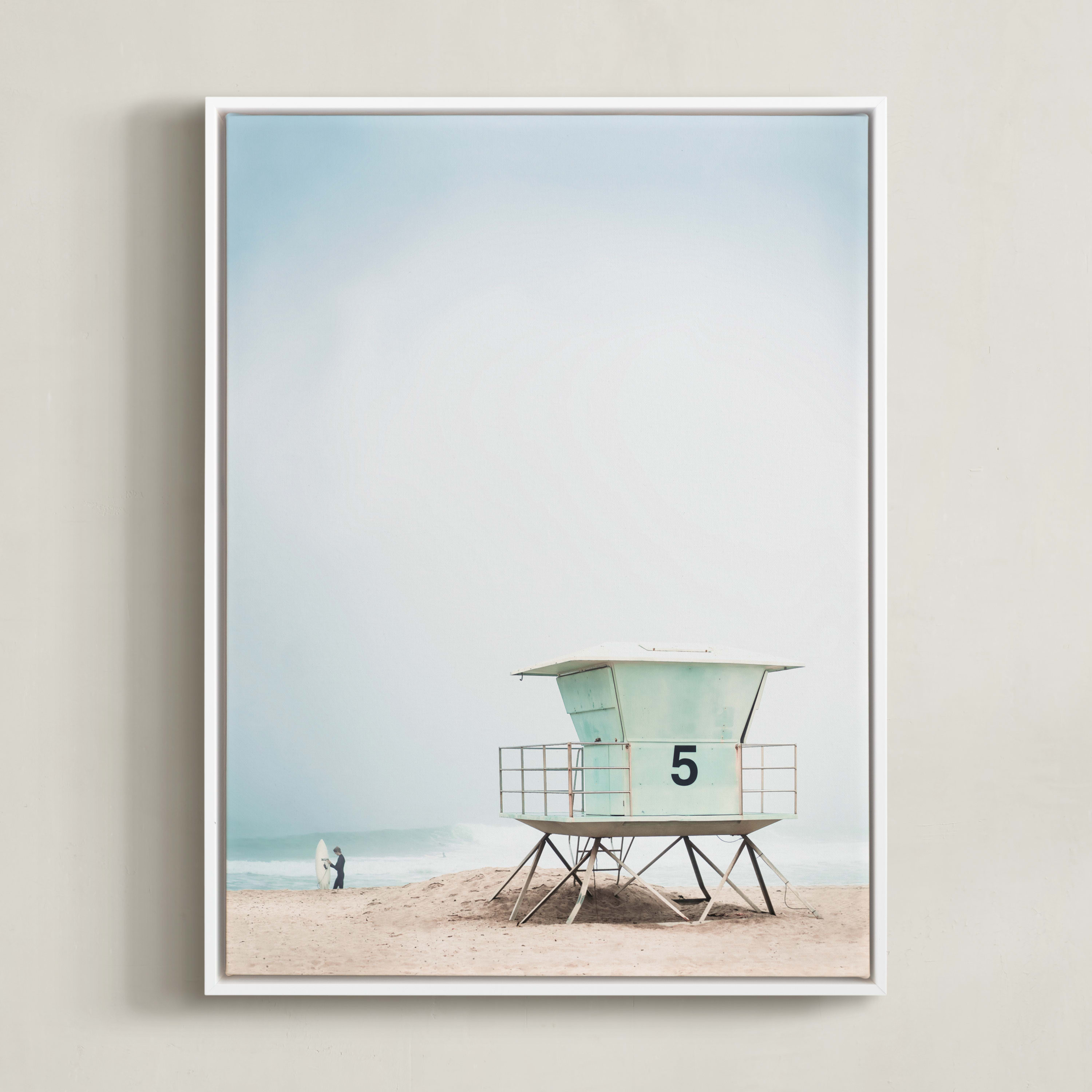 "Meet Me at Tower 5" - Grownup Open Edition Non-custom Art Print by Kamala Nahas. | Minted