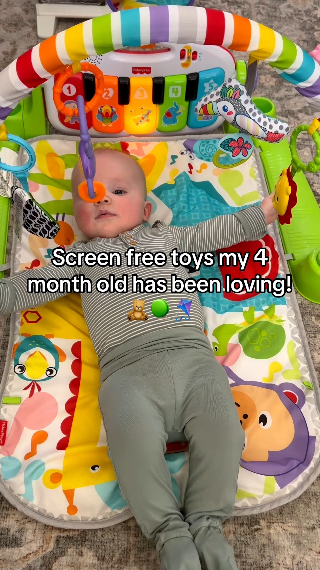 Screen free toys for 4 month old!

#LTKBaby #LTKKids