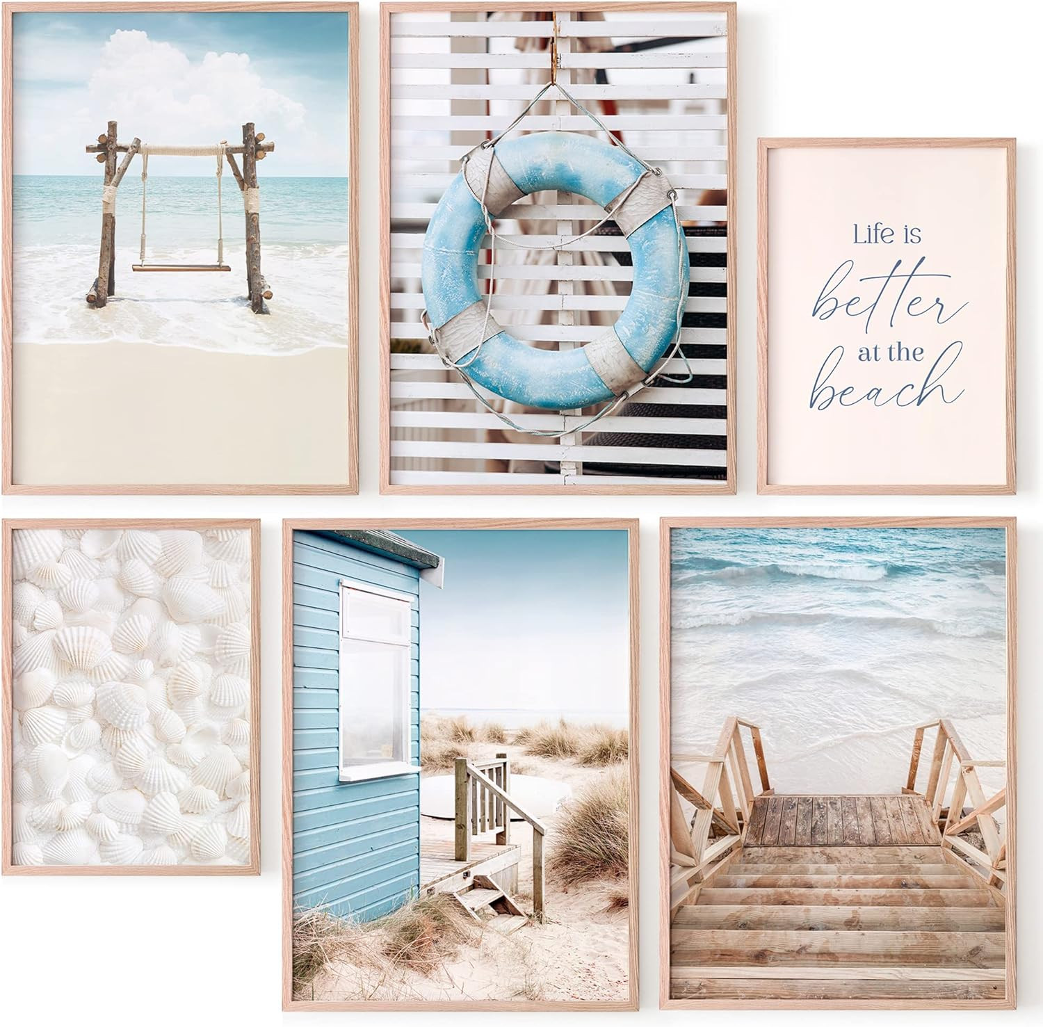 OHBIMBA Láminas Decorativas Salón y Dormitorios para Enmarcar | Cuadros Decoración Pared Moder... | Amazon (ES)