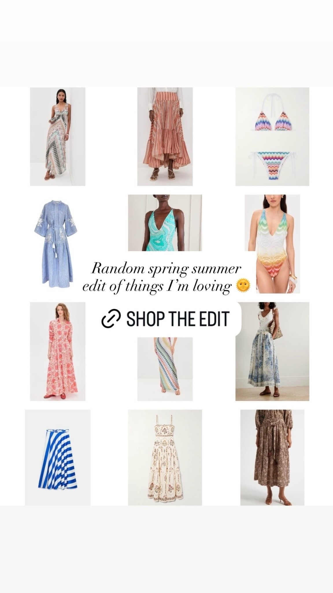Random spring summer edit of things I’m loving 🌞