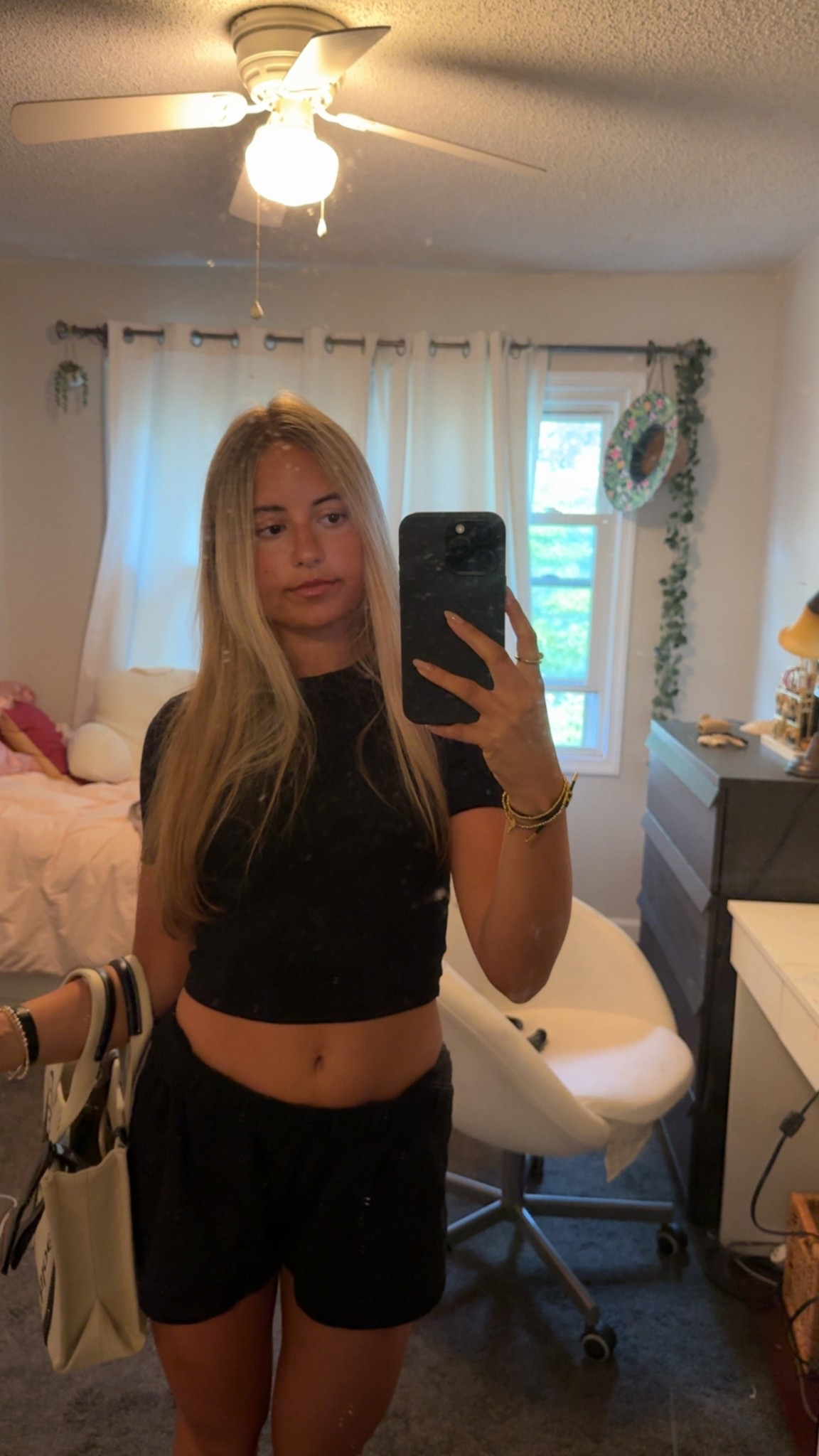 Black loungewear set