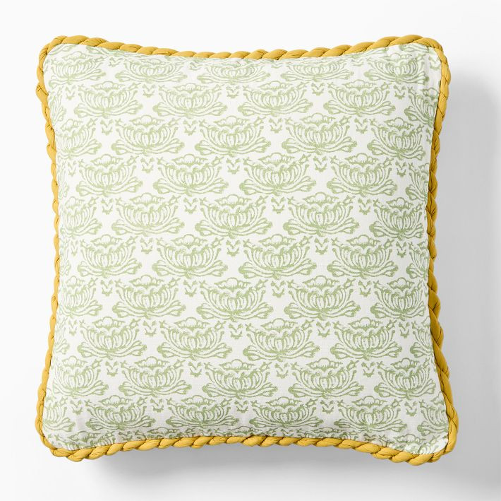 RHODE Lotus Pillow Cover | West Elm (US)