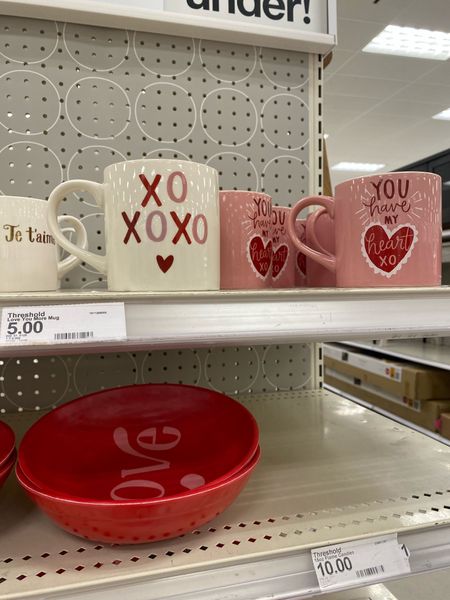 Valentine's day coffee mugs for just $5! Would make a great gift! Target finds 

#LTKFind #LTKhome #LTKSeasonal