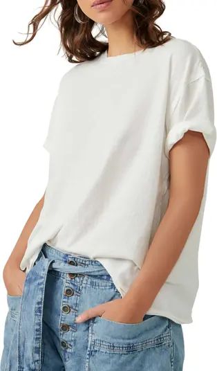 Nina Crewneck Cotton T-Shirt | Nordstrom