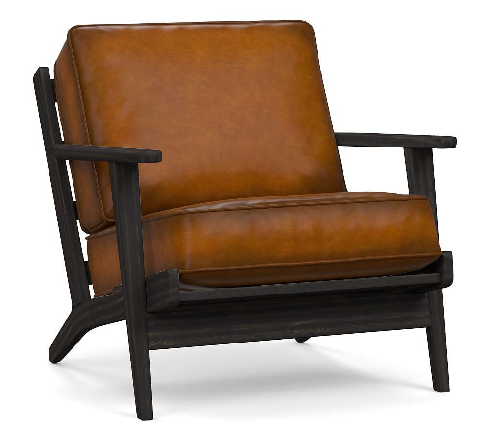 Raylan Leather Chair | Pottery Barn (US)