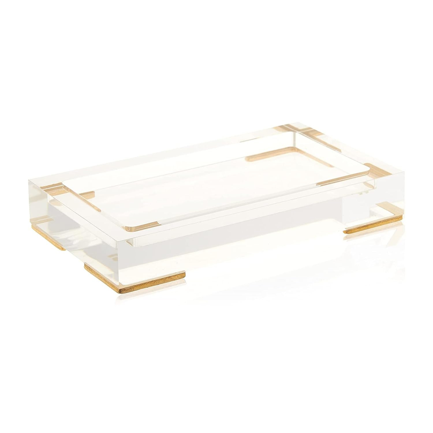 Antica Farmacista Bath & Body Lucite Tray - Bathroom Tray for Two 10 oz Bottles - Gorgeous Bathro... | Amazon (US)