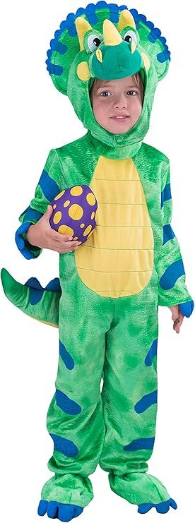 Spooktacular Creations Triceratops Deluxe Kids Dinosaur Costume for Halloween Dinosaur Dress Up P... | Amazon (US)