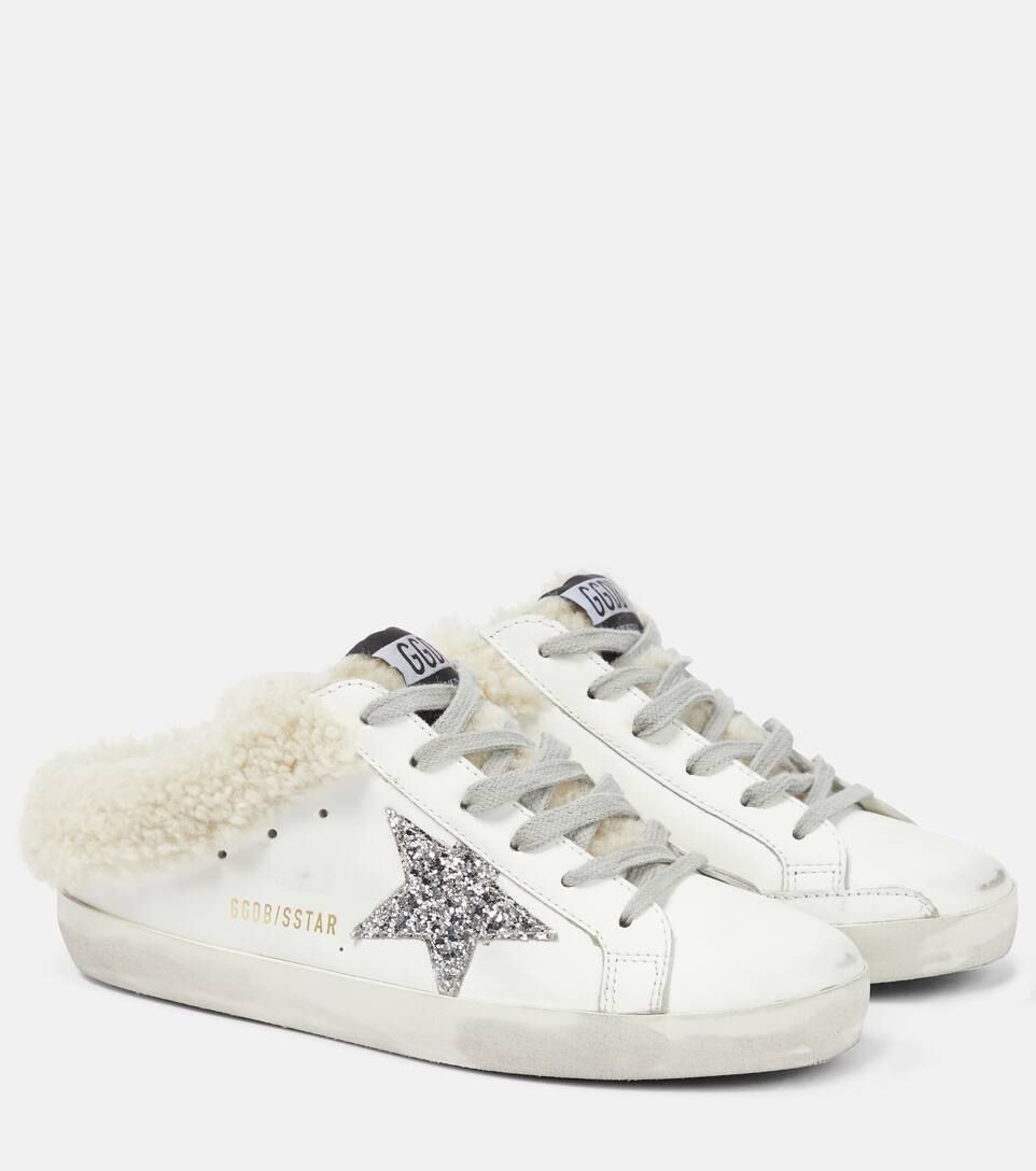 Superstar shearling sabot sneakers | Mytheresa (US/CA)