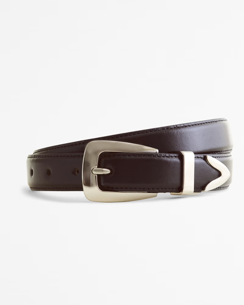 Americana Leather Belt | Abercrombie & Fitch (US)