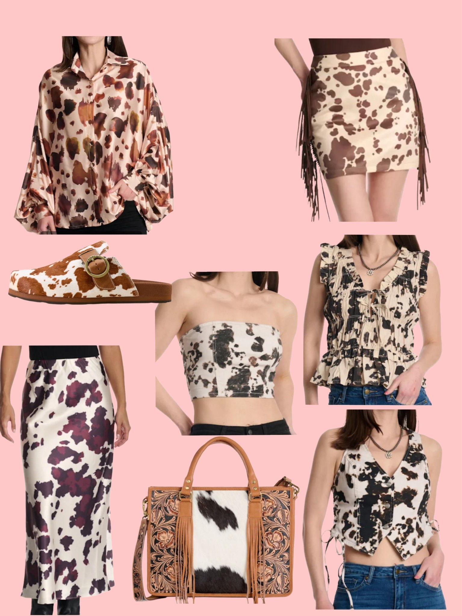 Captivating in cow print 🐄 New cow-print/ cow hide pieces! 

#LTKootd #LTKFestival #LTKSeasonal