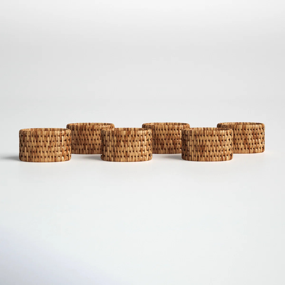 Camden Rattan Napkin Holder (Set of 6) | Wayfair North America