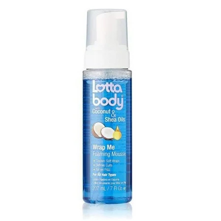 Lottabody Wrap Me Foaming Mousse with Coconut & Shea Oil 7 Oz * BEAUTY TALK LA * | Walmart (US)