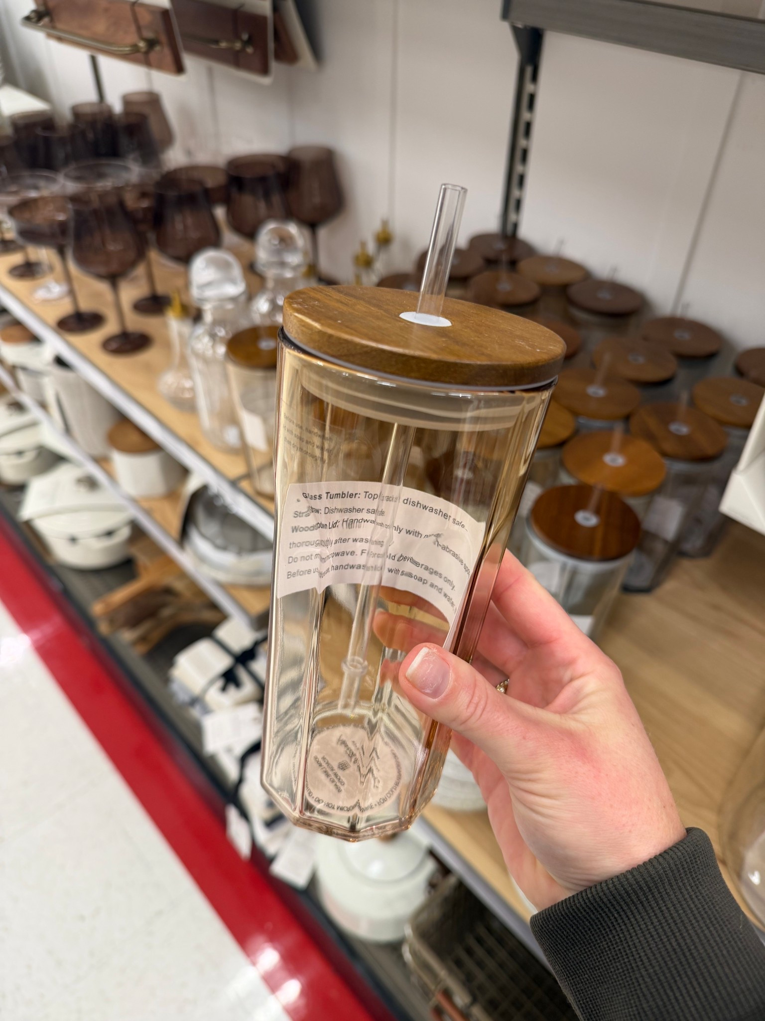 I love these and the straw is a thick plastic/ not glass! 

#LTKSeasonal #LTKHome