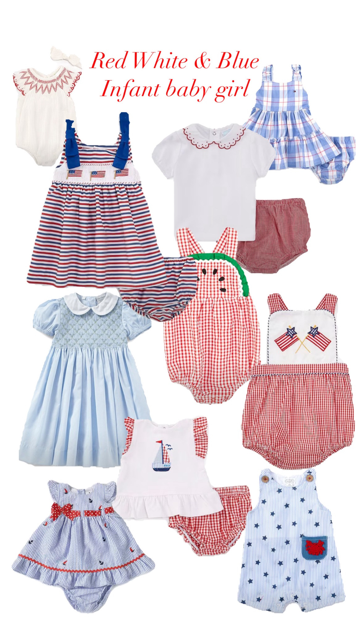 Baby girl Americana looks for the 4th of July!! So many cute looks! 

#LTKFindsUnder100 #LTKKids #LTKFamily