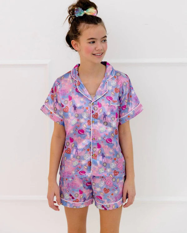 Swiftie Lovers Silky Short Set | Lola + The Boys