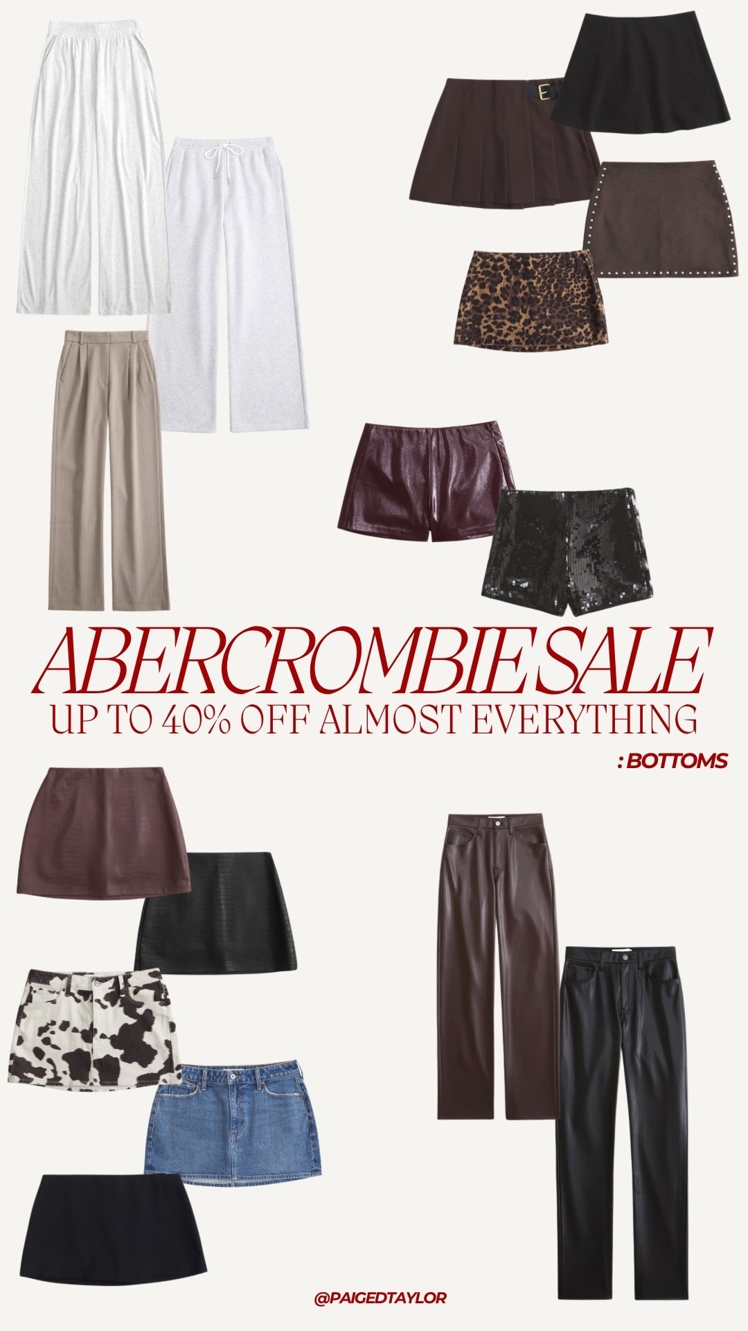 abercrombie sale : bottoms!! ✨ 

#LTKGiftGuide #LTKHoliday #LTKSaleAlert