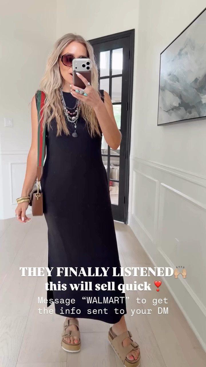 THEY FINALLY LISTENED🙌🏼 no more having your bra showing under your arms. This Walmart dress will sell quick❣️

Wearing my tts // small

5’5” // 120 lbs

#LTKootd #LTKmomlife #LTKgrwm