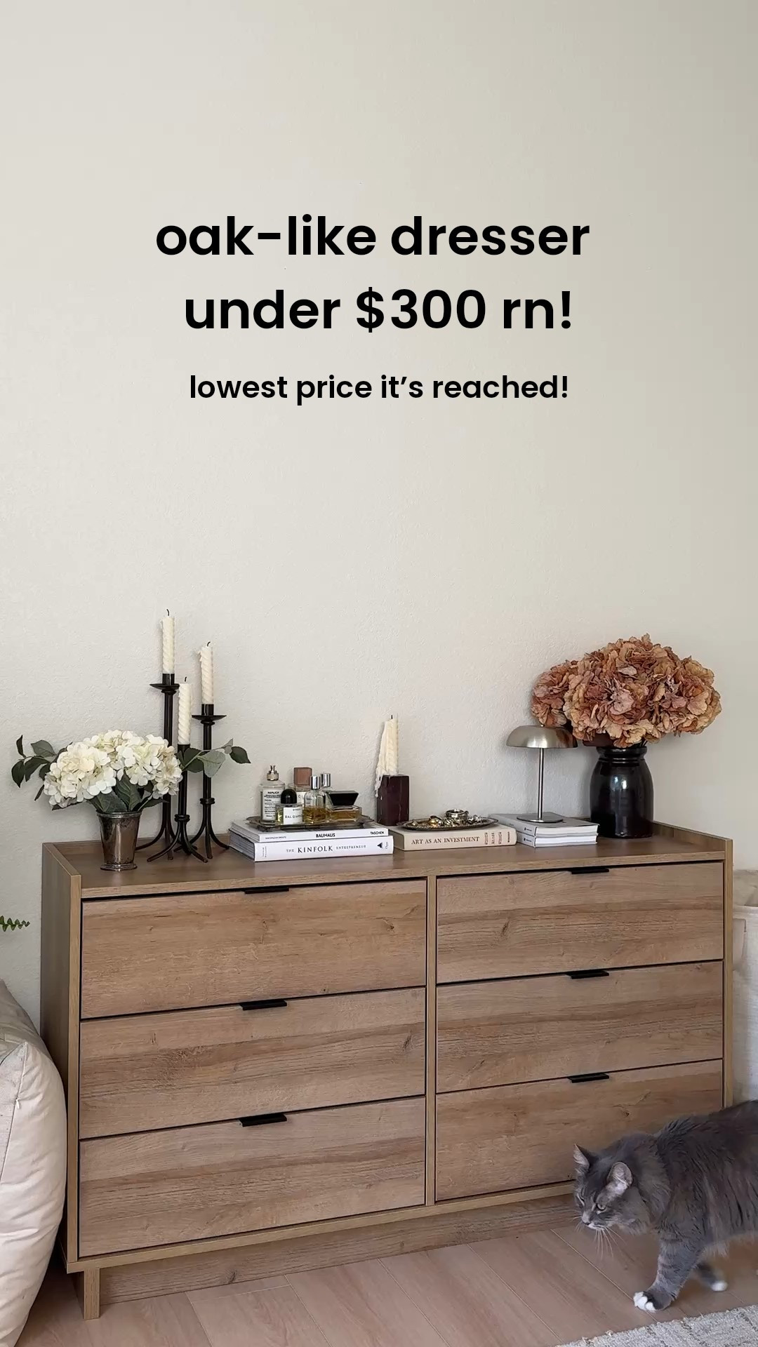 at its lowest price right now! 

#wayfair #dresser #oakdresser #wayfairfinds #organicmodern #bedroom #modernorganic #dresserstyling

#LTKHome