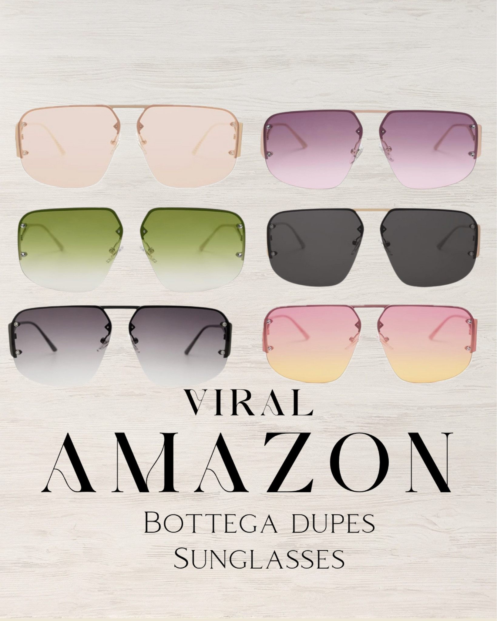 Viral Amazon Bottega Dupe sunglasses🕶️

#LTKbeauty #LTKstyletip #LTKfindsunder50