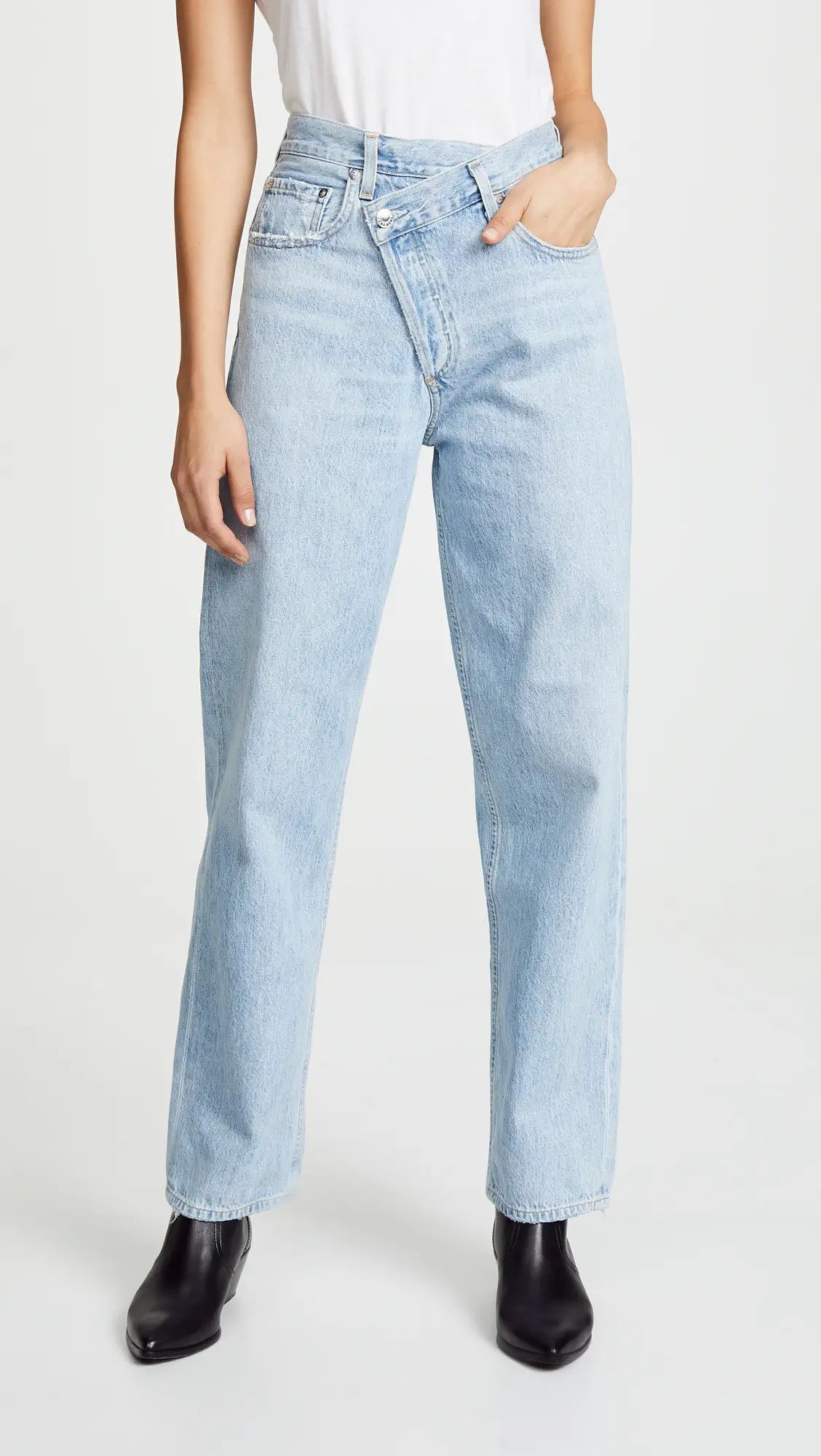 AGOLDE Crisscross Jeans | Shopbop | Shopbop
