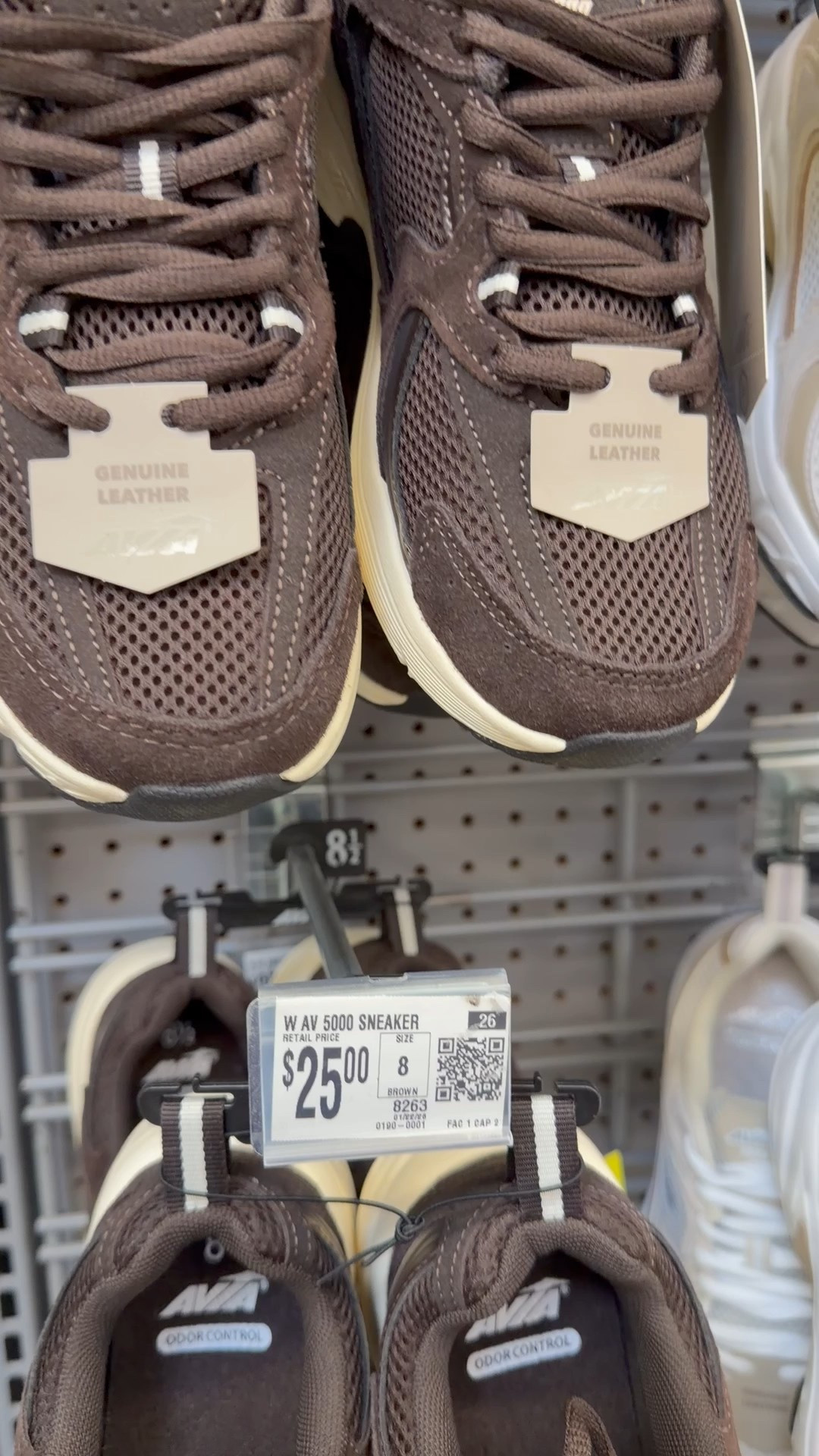 •	“Running errands but make it comfortable 👟✨ Walmart Avia shoes.”