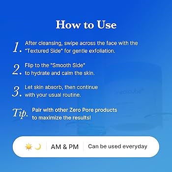 Medicube Zero Pore Pads 2.0, Dual-Textured Facial Toner Pads for Exfoliation and Pore Care with 4... | Amazon (US)